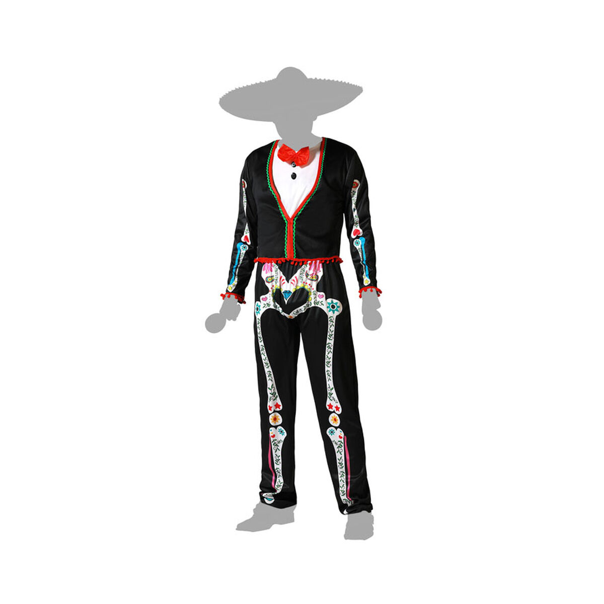 Costum Deghizare pentru Adulți Schelet XL